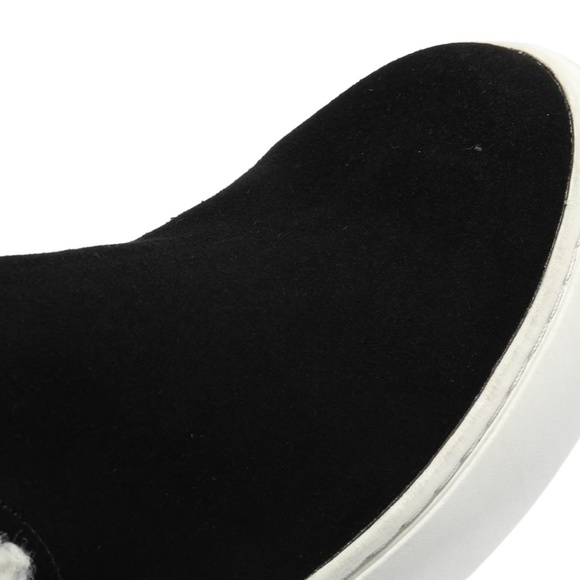 Lucky Brand Kichai Cozy Chelsea Boot - Black - Picture 6 of 9